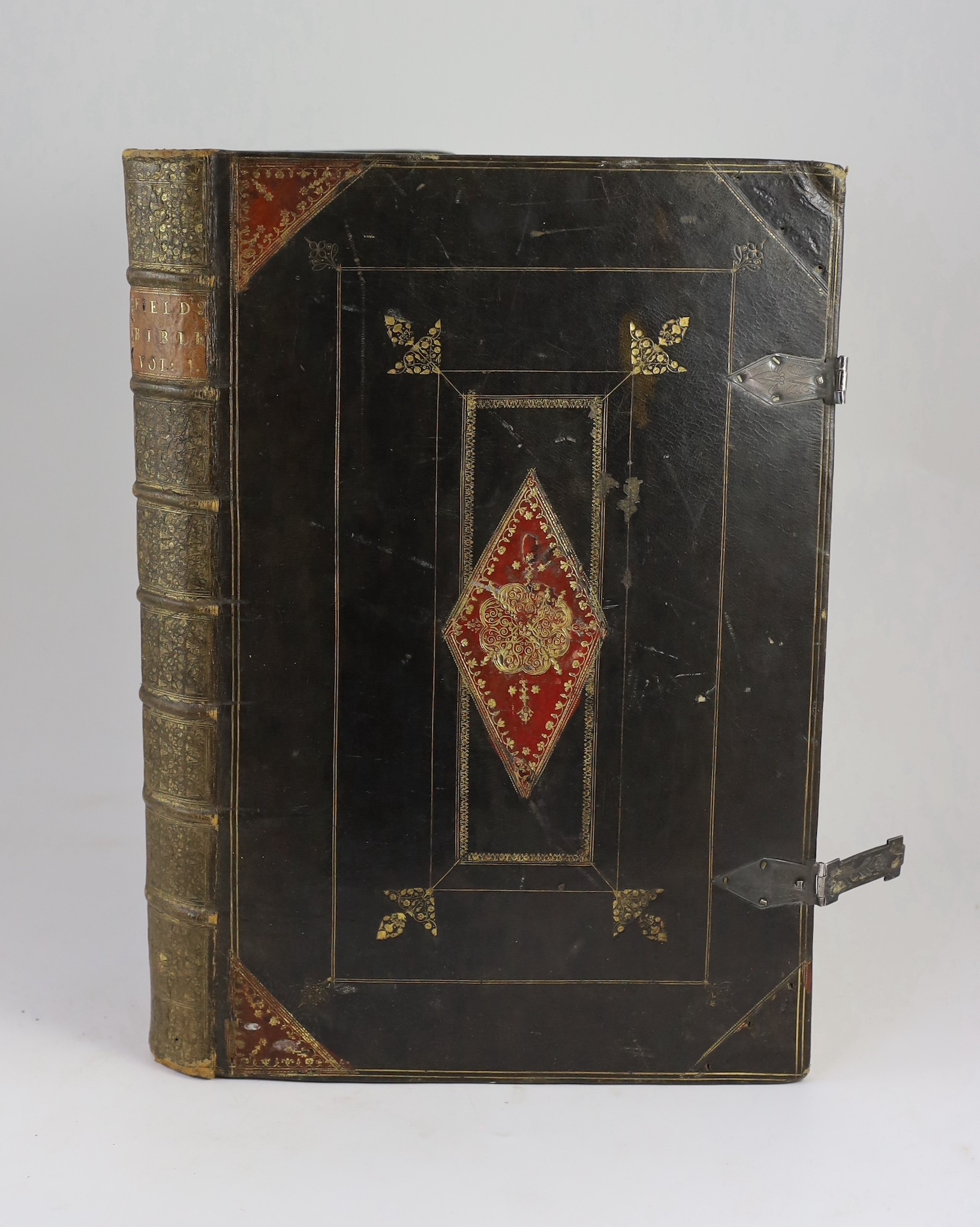 [John Field's 1660 Restoration Prayer Book] The Book of Common Prayer, and Administration of the Sacraments ... With the Psalter, or Psalmes of David. engraved frontis (royal arms, by Hollar), title (with engraved device